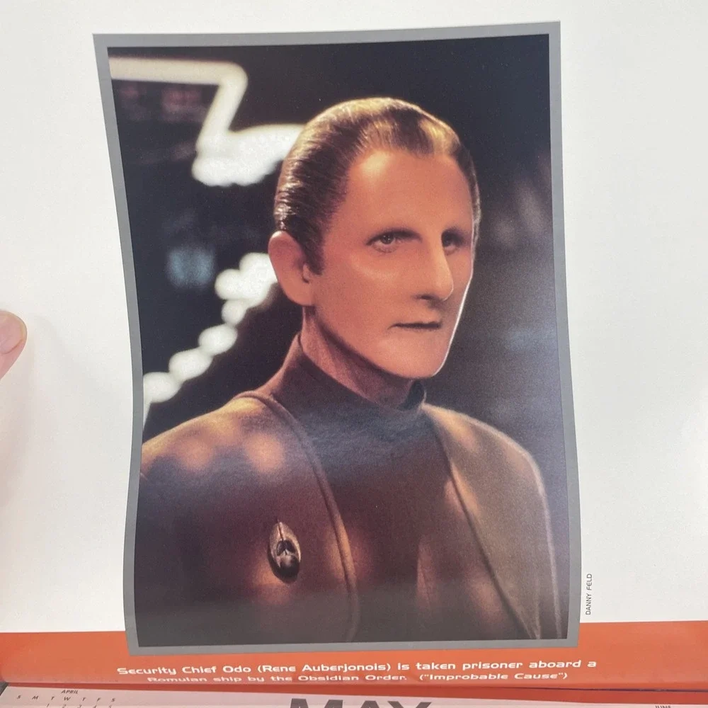 Star Trek : Deep Space Nine 1997 Calendar (Works For 2025) Open/unused